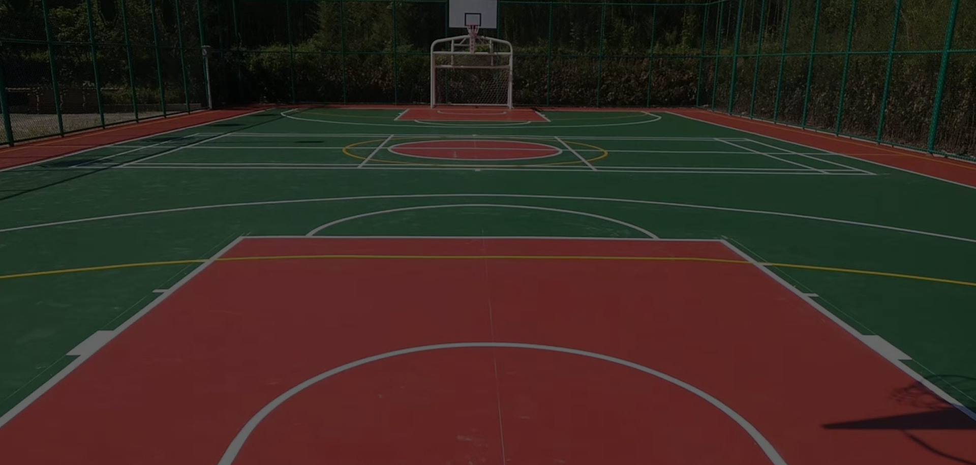 synthetic acrylic basketball court 